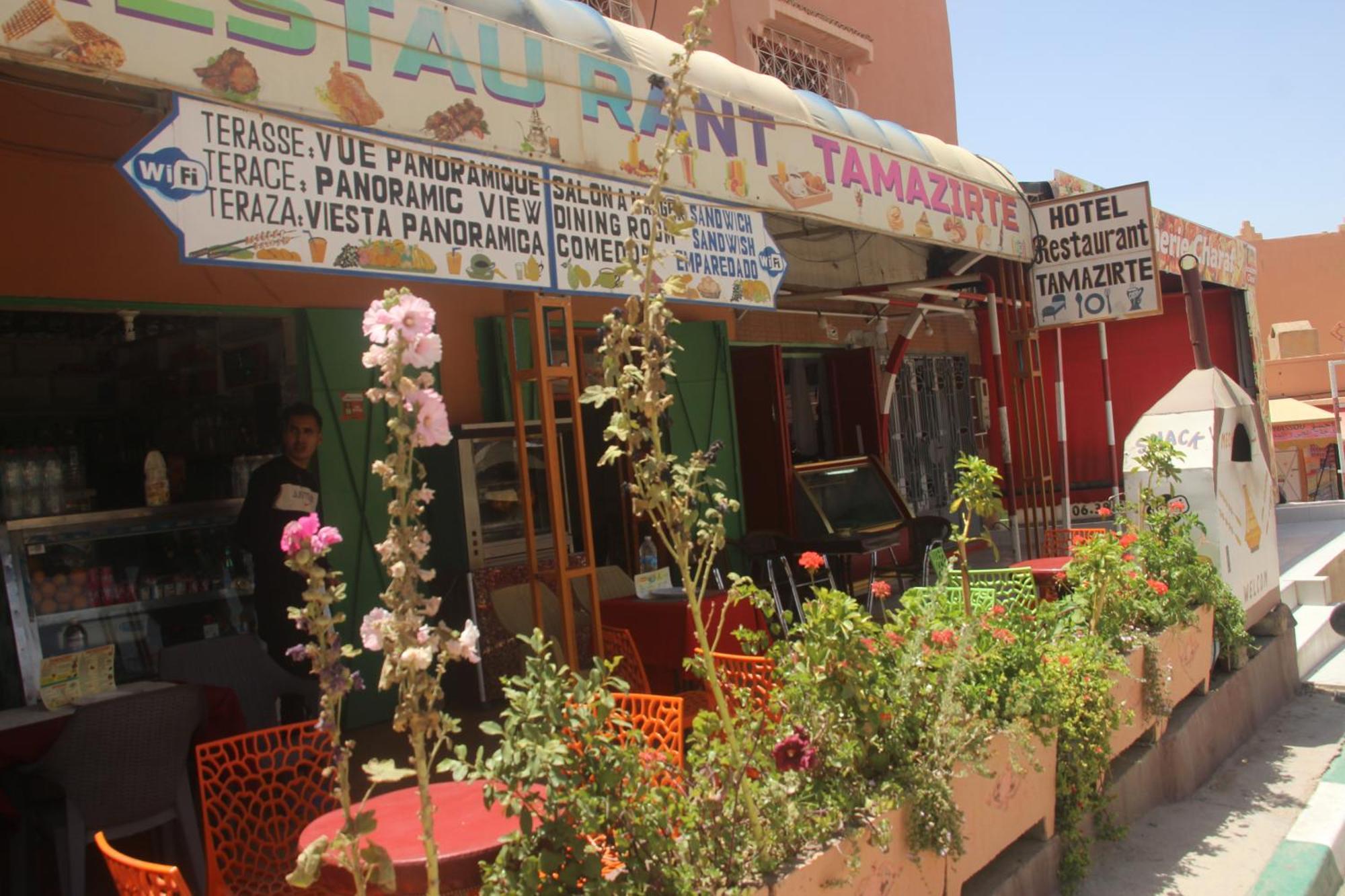 Auberge Restaurant Rooftop Tamazirt Boumalne المظهر الخارجي الصورة